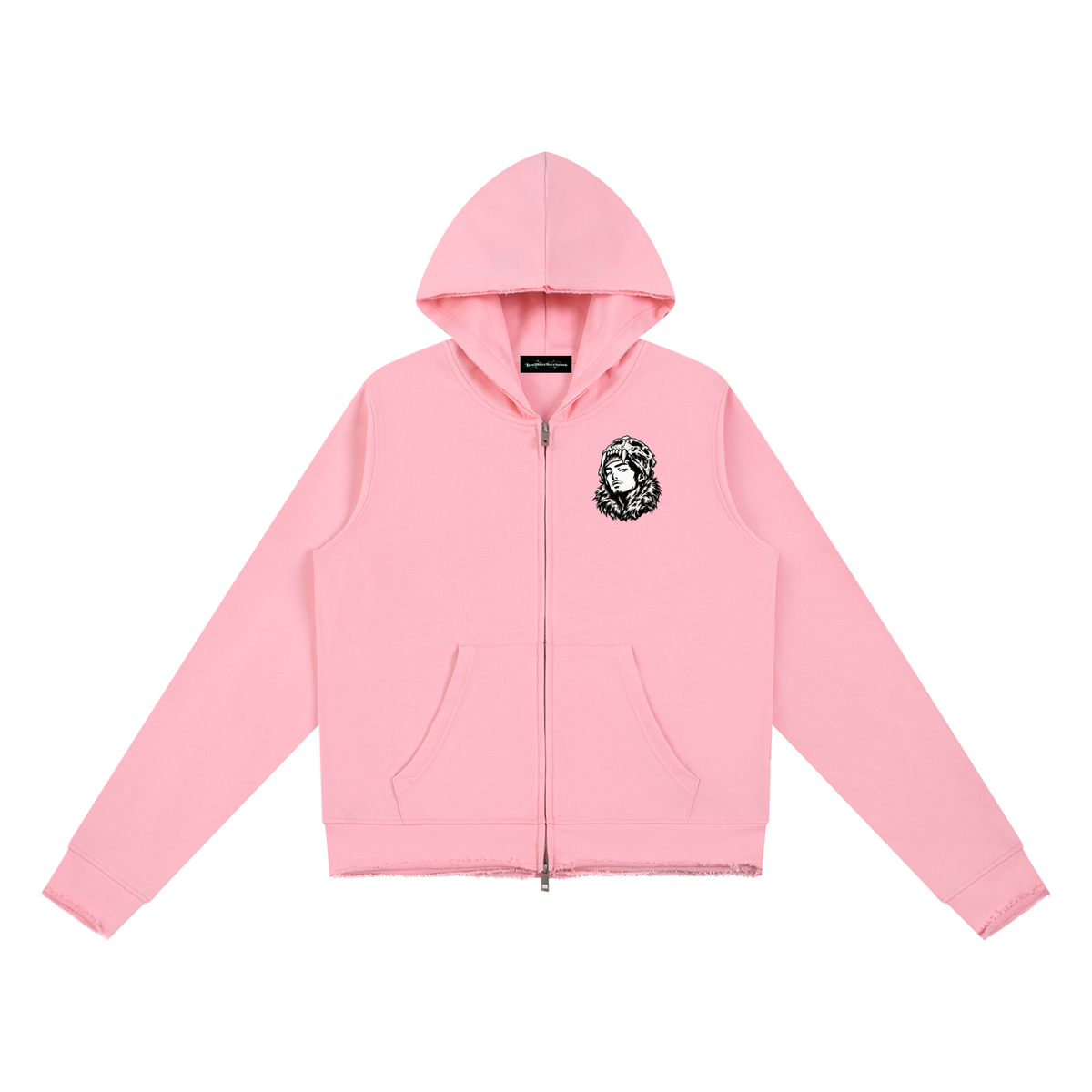 Overachievers Club' Women’s Raw Edge Full Zip Hoodie & Sweatpants
