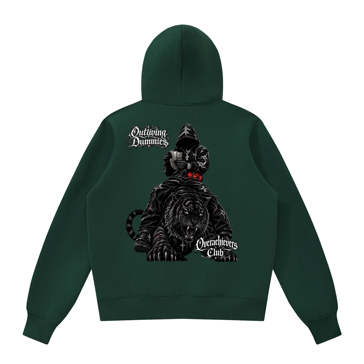 Overachievers Club' Oversized Boxy Fleece Hoodie, Sweatshirt, Sweatpant & Shorts Fit