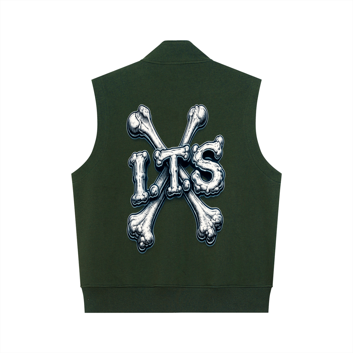 Bones,men,menswear,vest,unisex