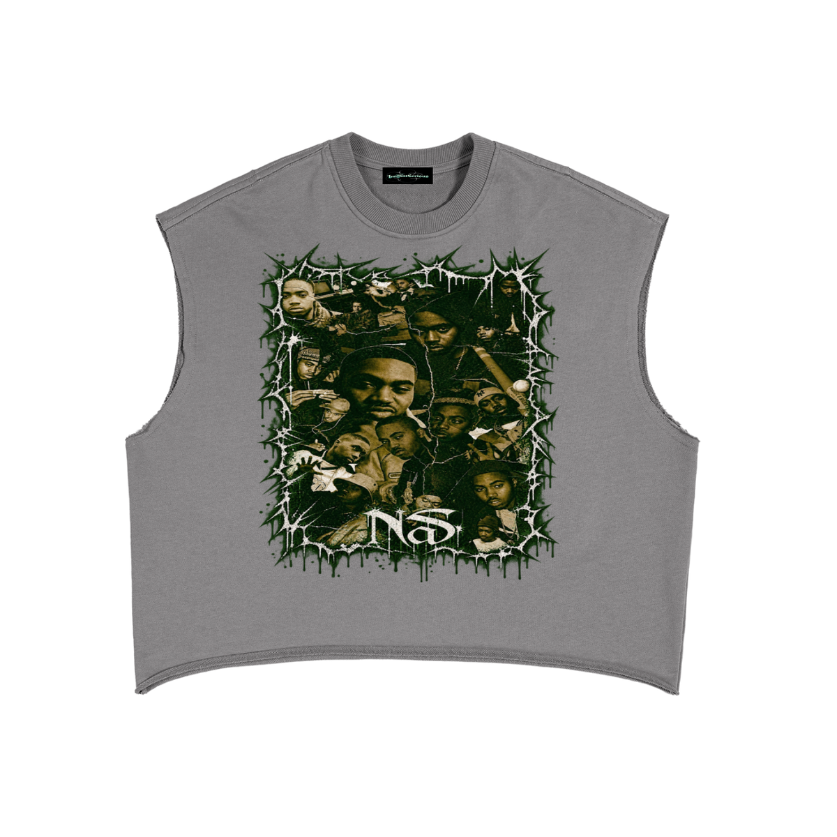 Nas' French Terry Boxy Tank Top