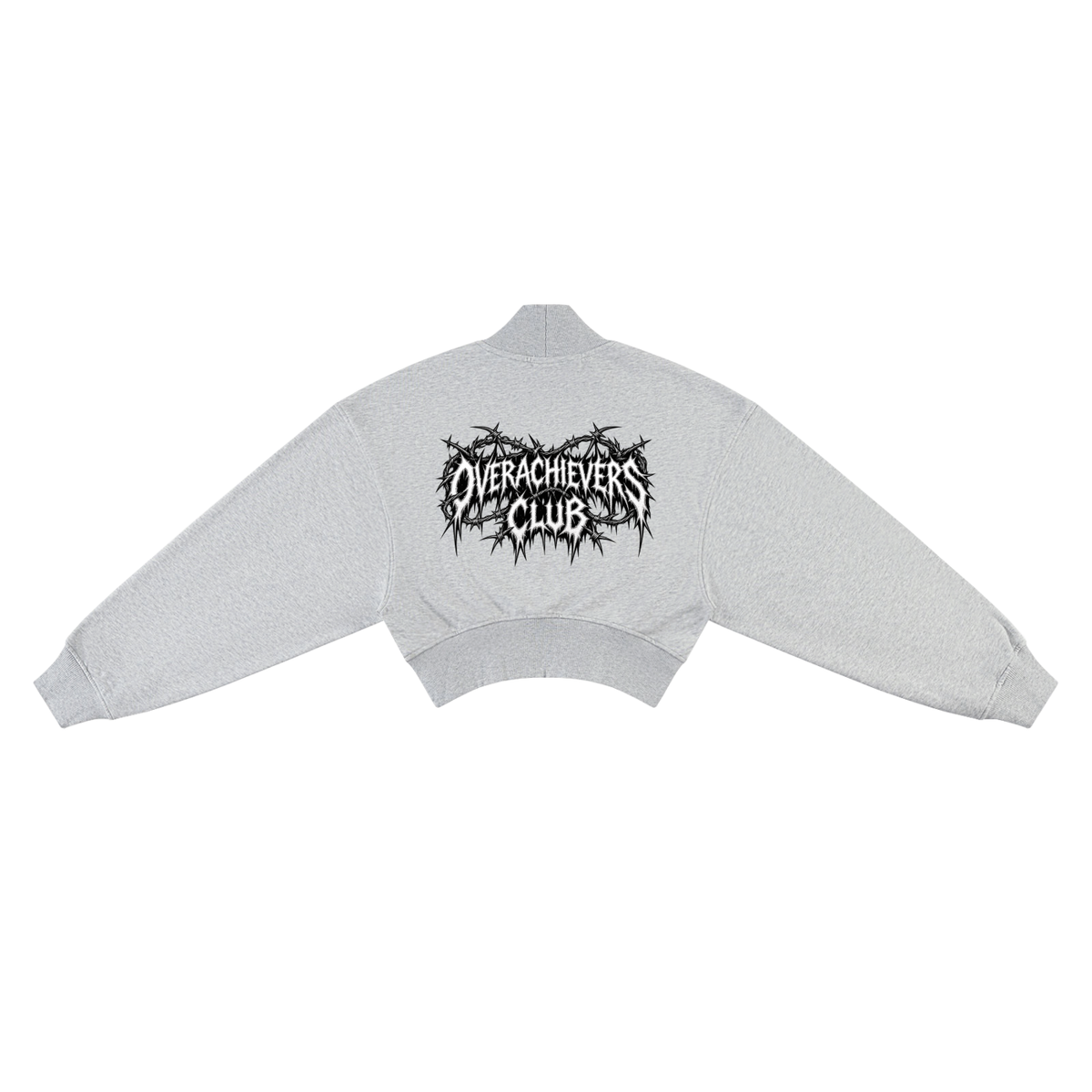 Overachievers Club' Women's Crop Mock Neck Sweatshirt