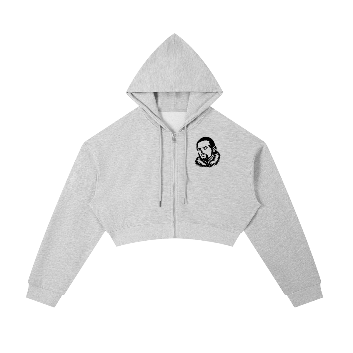 Overachievers Club' Cropped Zip-Up Hoodie, Sweatpants & Skirt