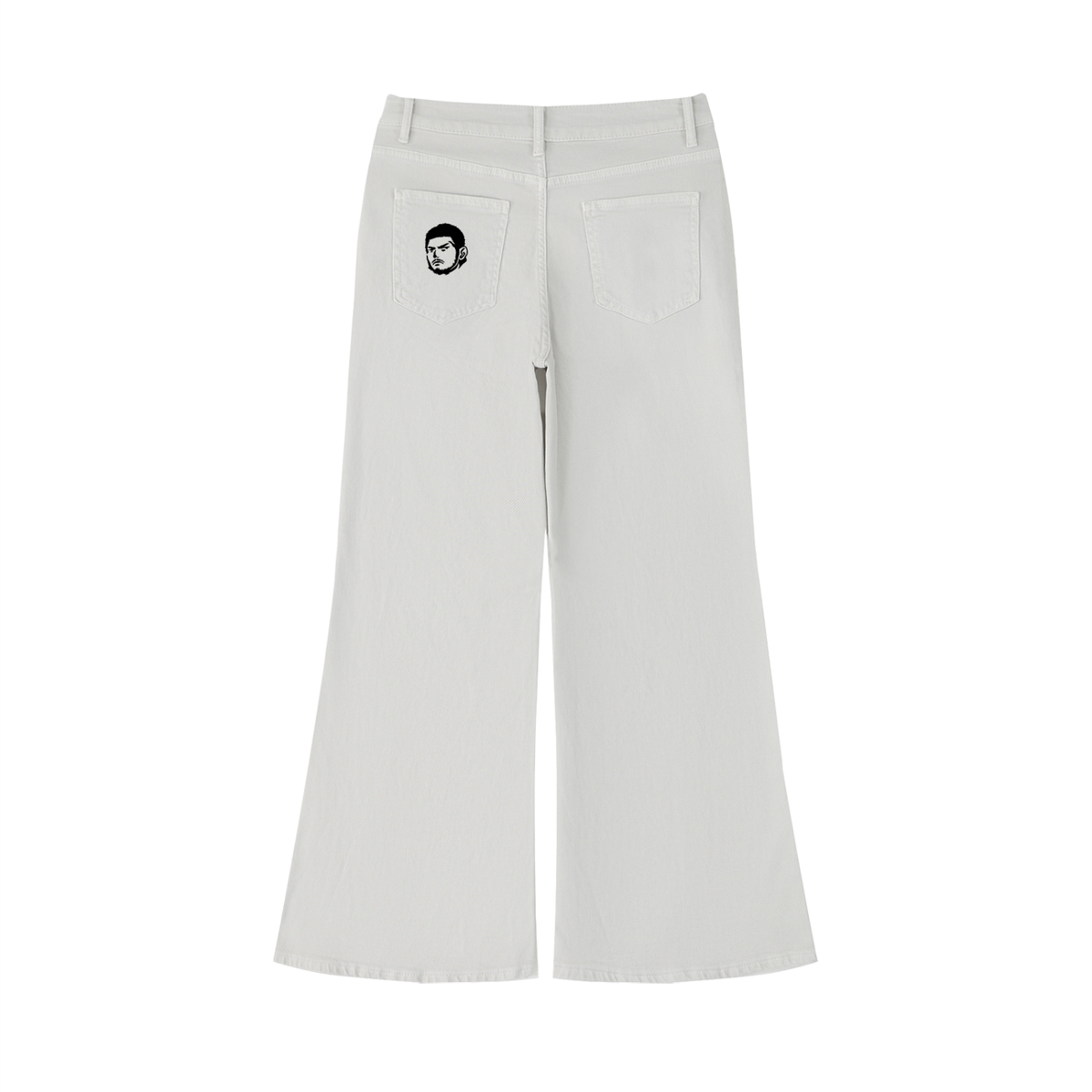 Women's Vintage Wash Flared Jeans