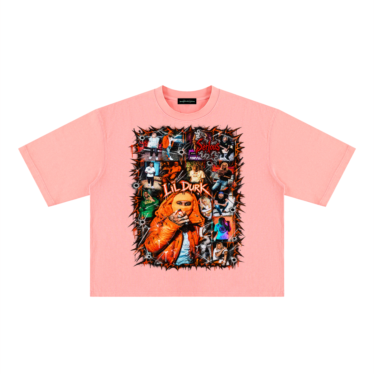 Durk' Mineral Wash Boxy T-Shirt
