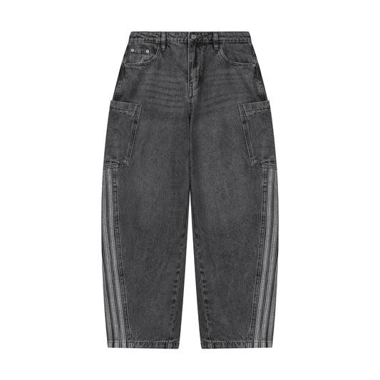 Women's Vintage Wash Barrel Jeans