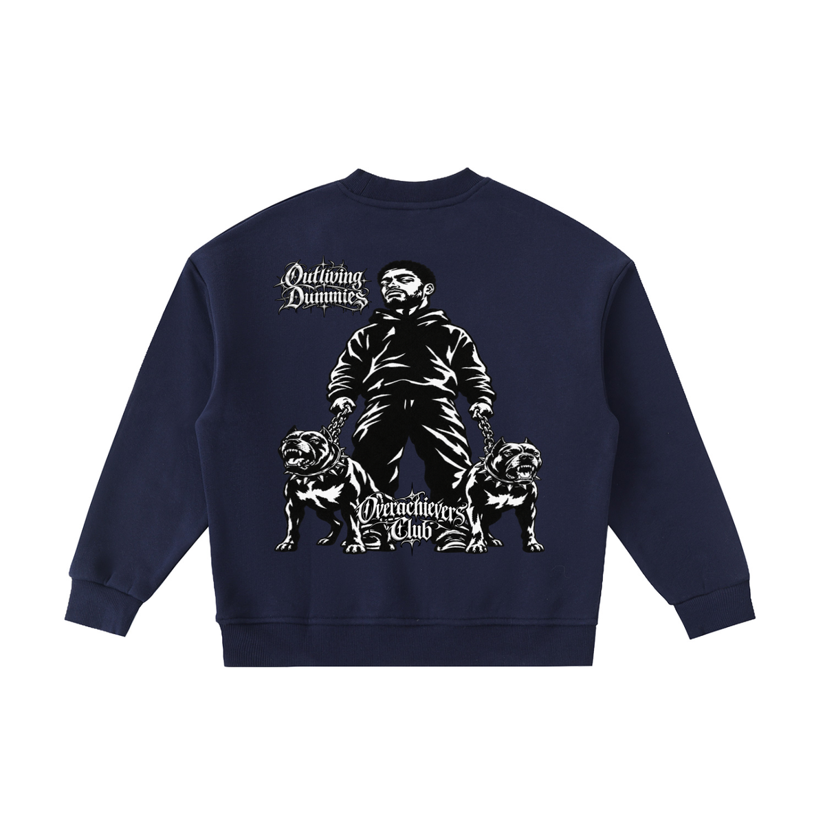 Overachievers Club' Fleece Kids' Crewneck Sweatshirt