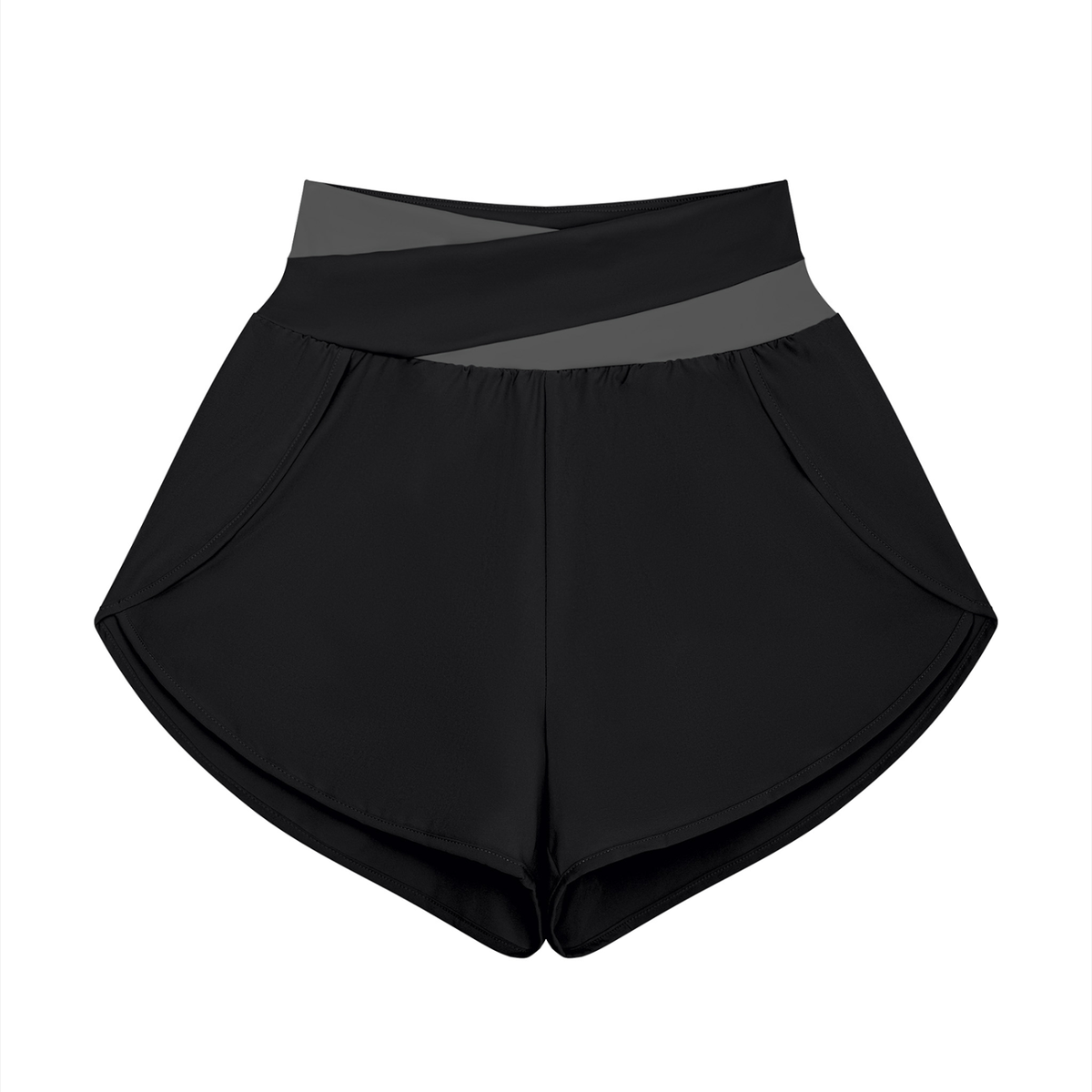 Women's Color Block Yoga Tank Top & Shorts