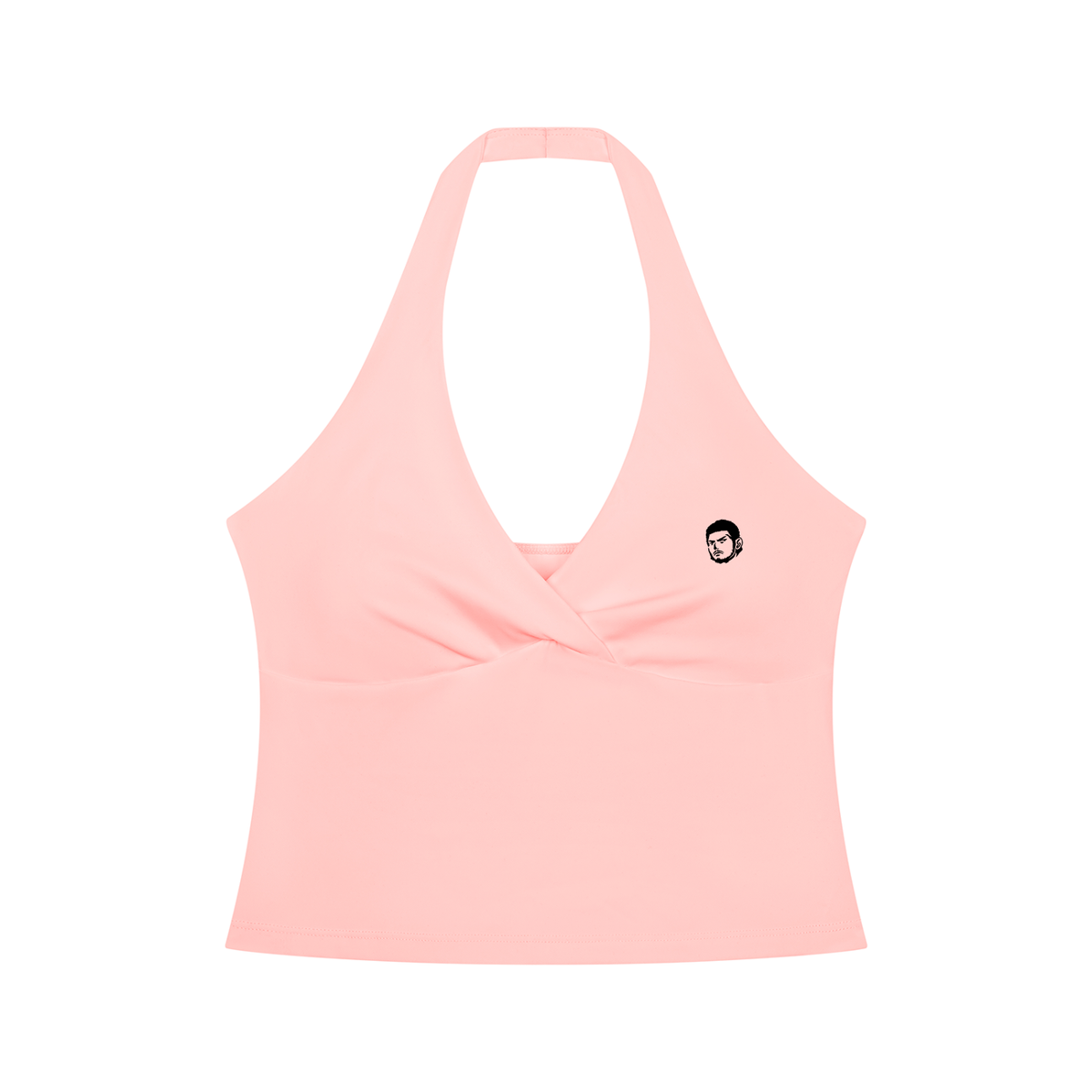 Women’s Ruched Halter Yoga Tank Top, Jacket & Leggings Fit