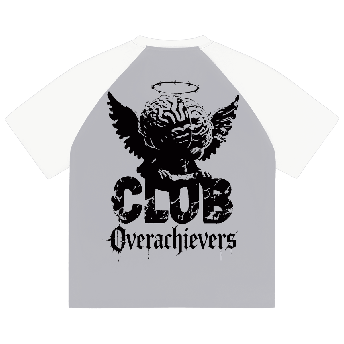 Overachievers Club' Color-Blocked Raglan T-Shirt