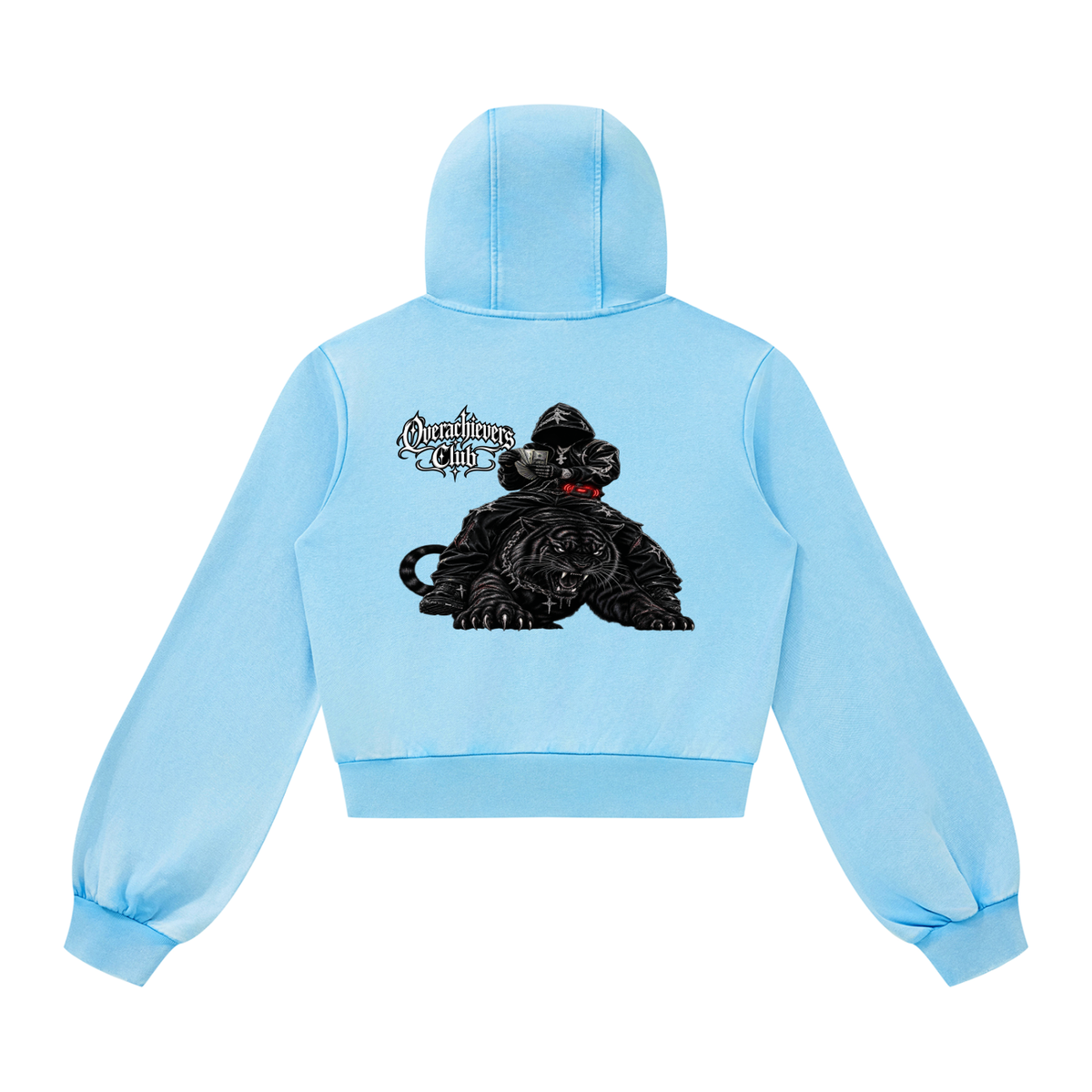 Overachievers Club' Women’s Vintage Wash Full Zip Hoodie & Sweatpants