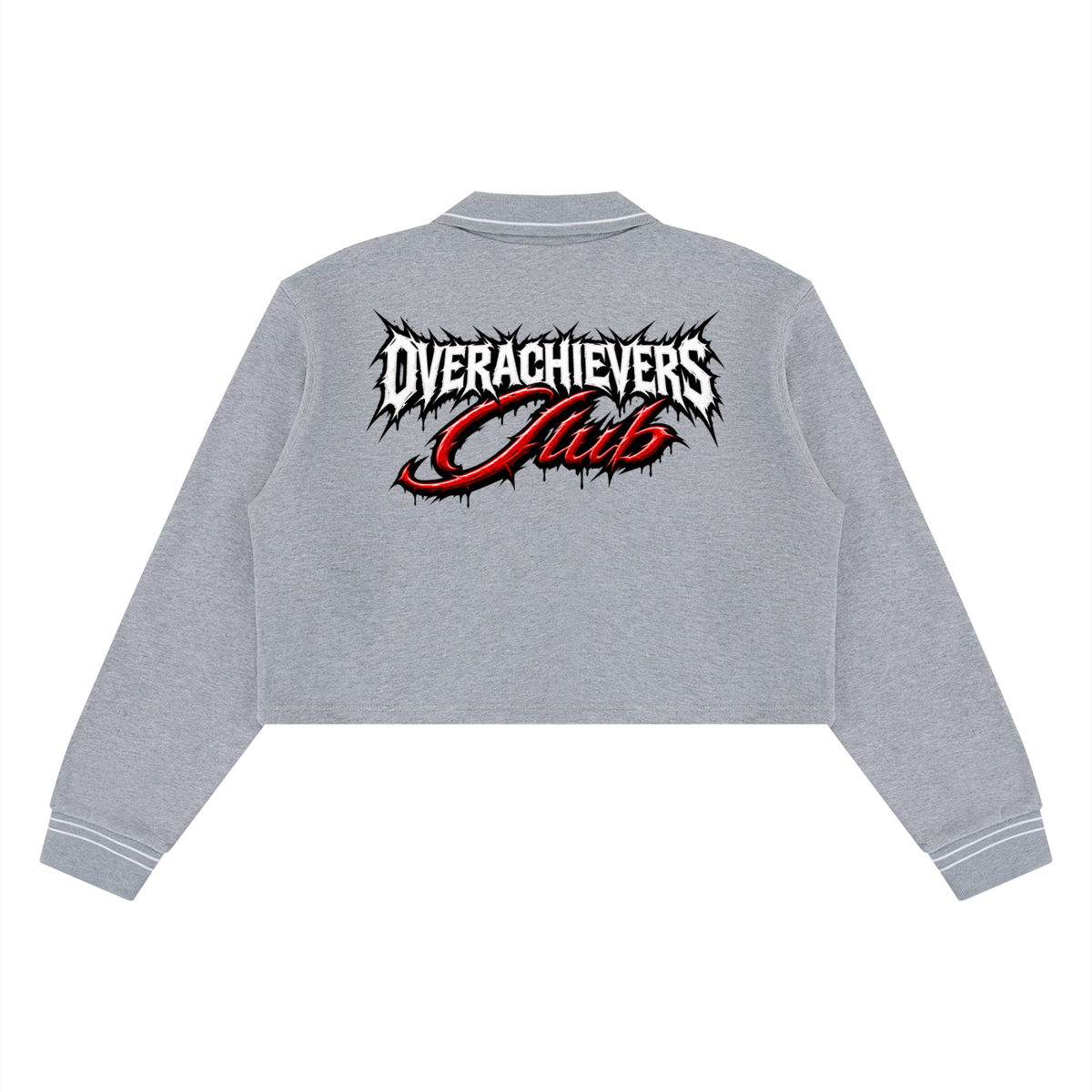 Sosa' Women’s Crop Collared Sweatshirt