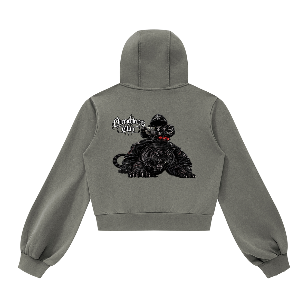 Overachievers Club' Women’s Vintage Wash Full Zip Hoodie & Sweatpants