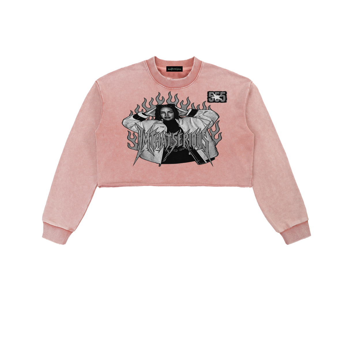 aaliyah,women,sweatshirt,cropped,imthatserious