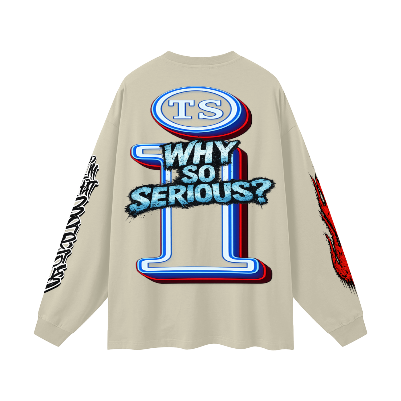 Oversized Unisex Long Sleeve T-Shirt