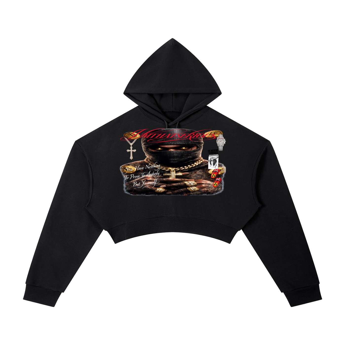 Essential Cropped Hoodie