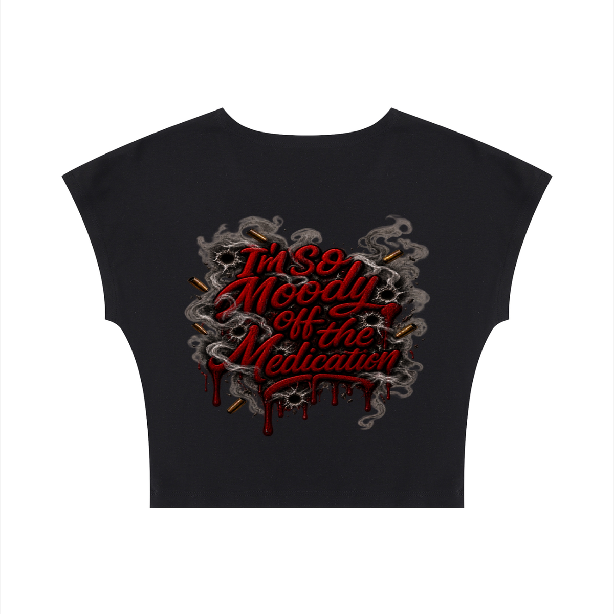 Durk' Women's Slim Crop T-Shirt