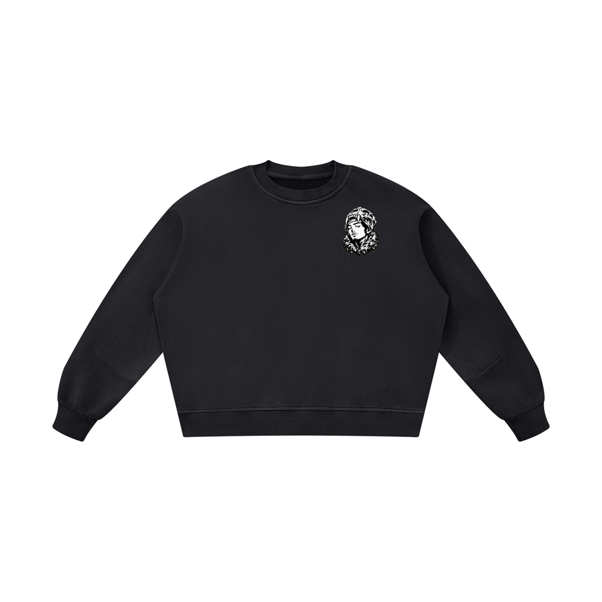 Overachievers Club' Boxy Vintage Washed Hoodie, Sweatpant & Sweatshirt Fit