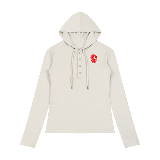 Overachievers Club' Women’s Half-Button T-Shirt