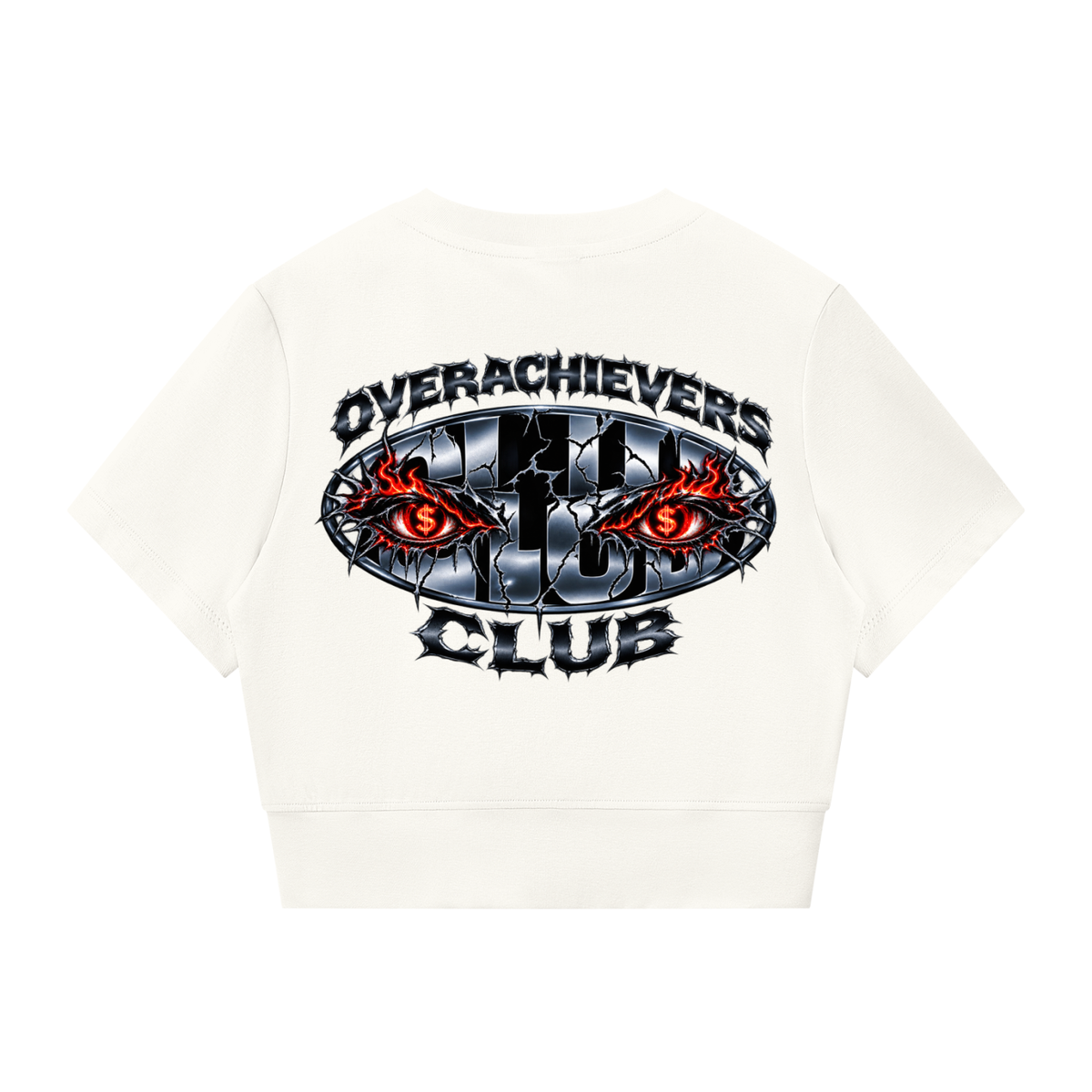 Overachievers Club' Women’s Paneling Full Zip T-Shirt