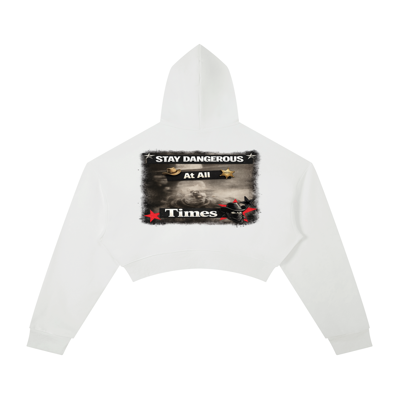 Essential Cropped Hoodie
