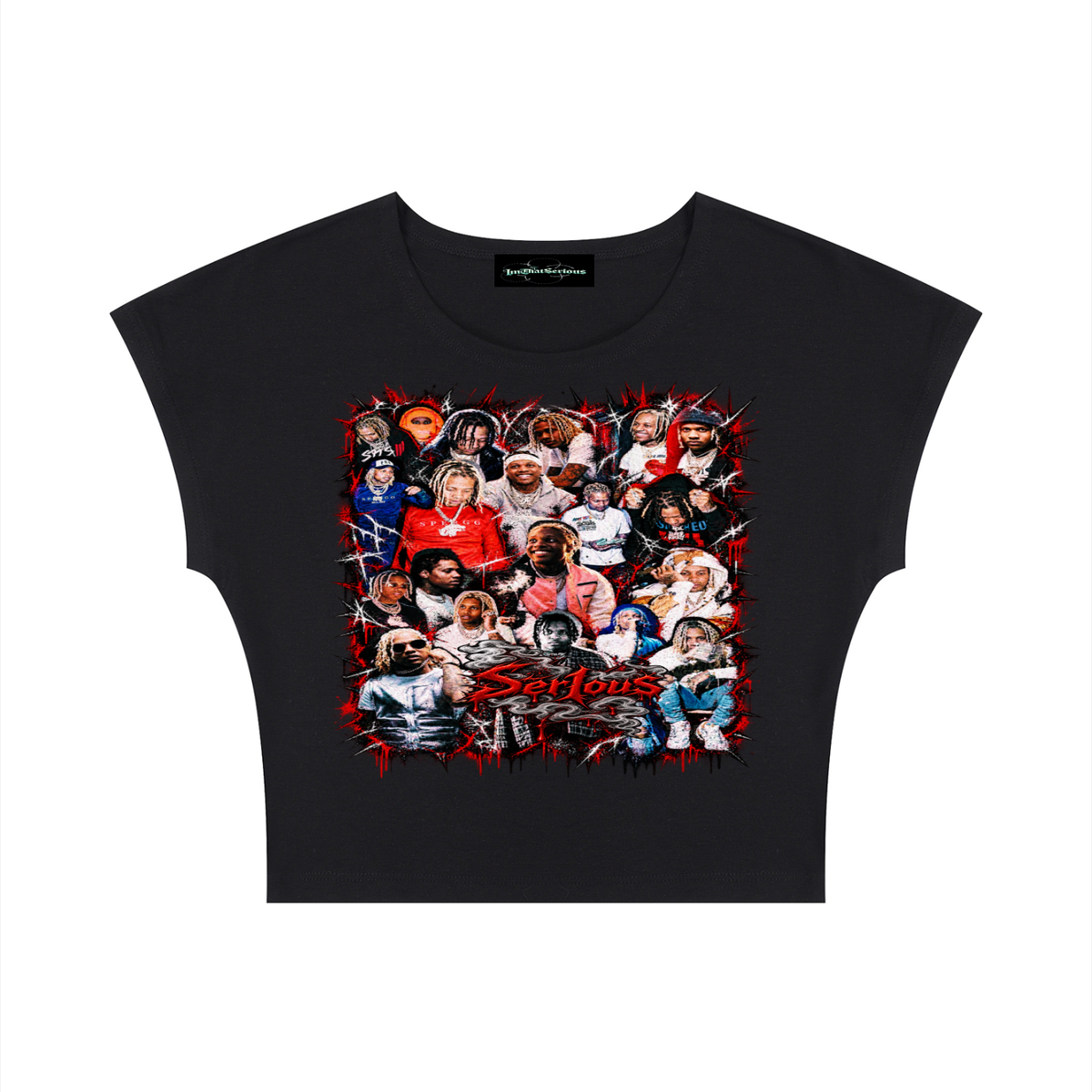 Durk' Women's Slim Crop T-Shirt