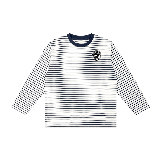 Serious1' Kid's Striped Long Sleeve T-Shirt