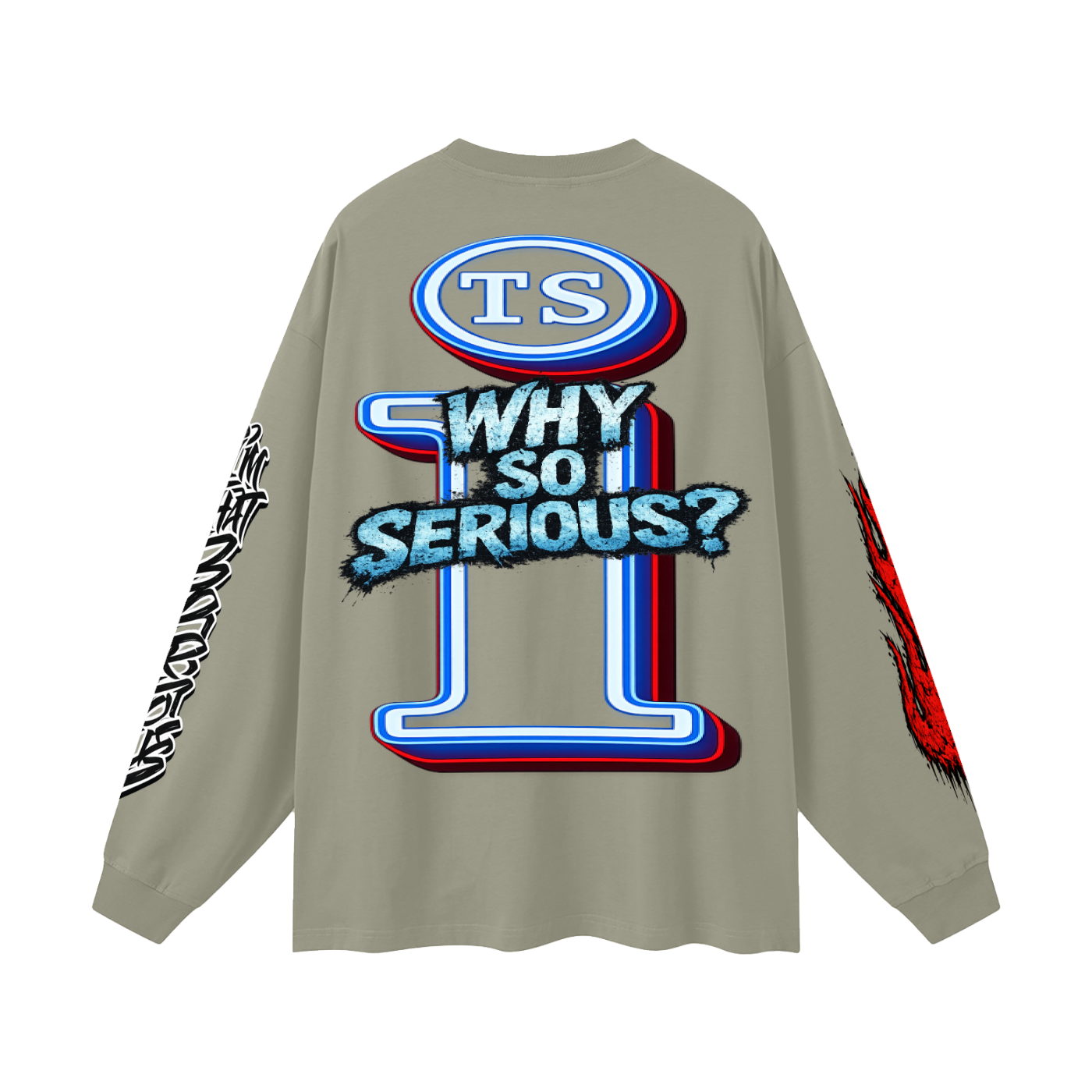 Oversized Unisex Long Sleeve T-Shirt