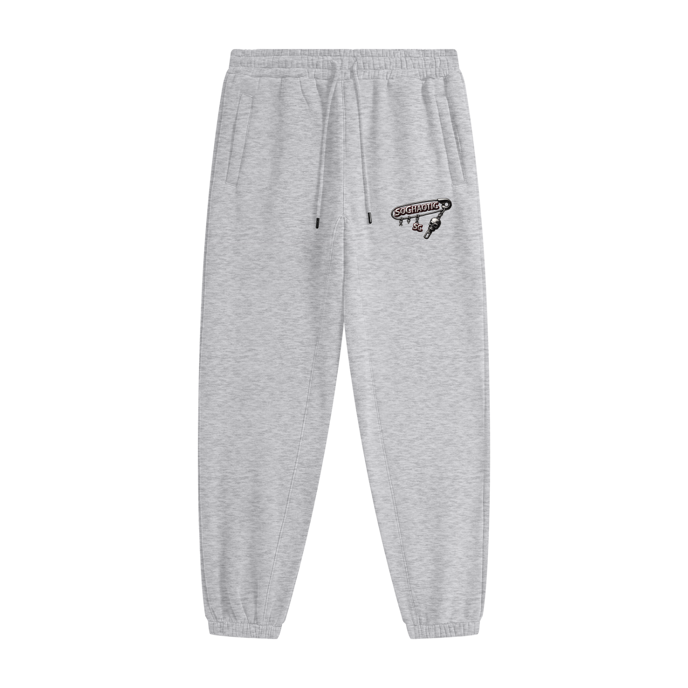 SoChaotic' Snow Washed Zip Fleece Hoodie Fit