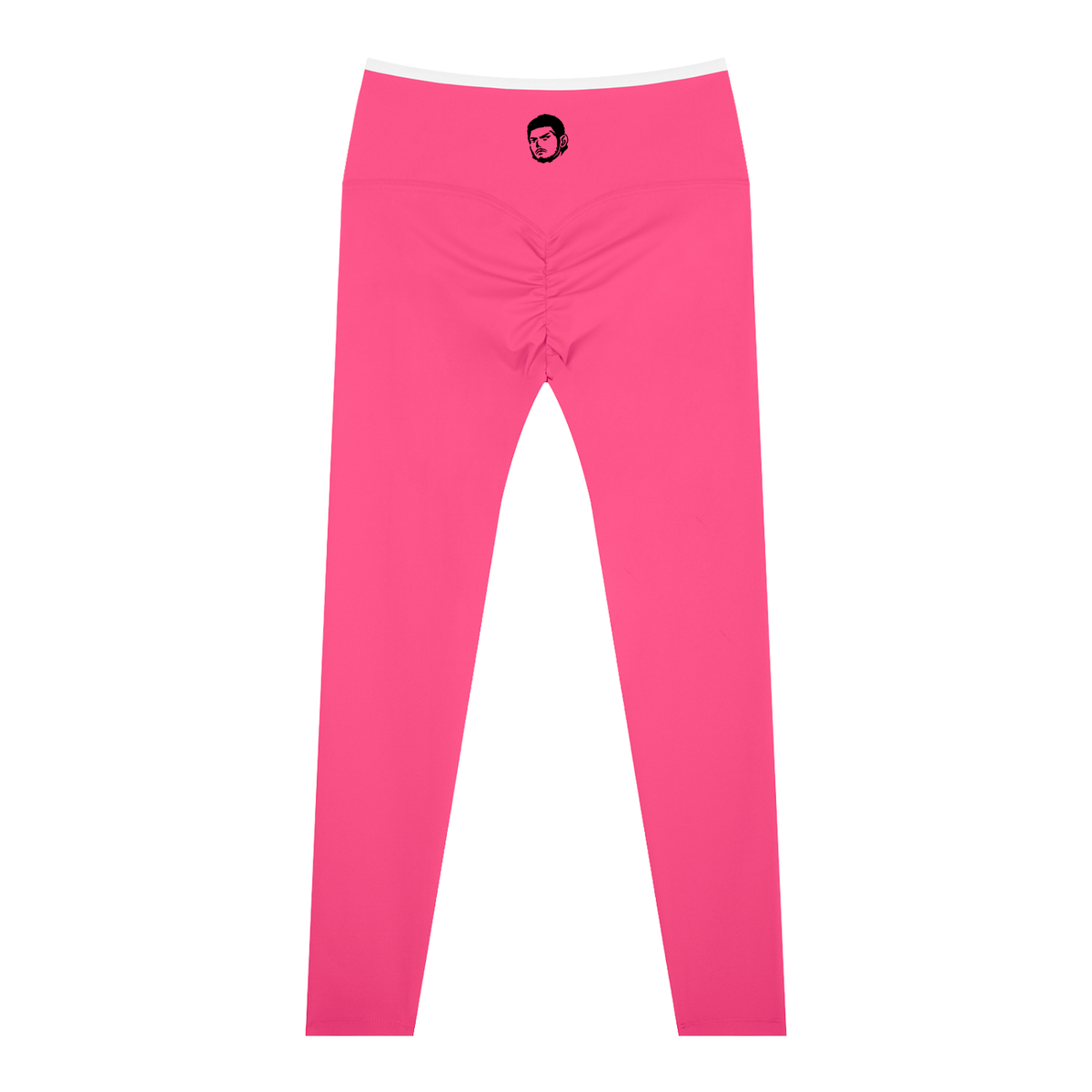 Women's Color Block Ruched V-Neck Sports Bra & Leggings