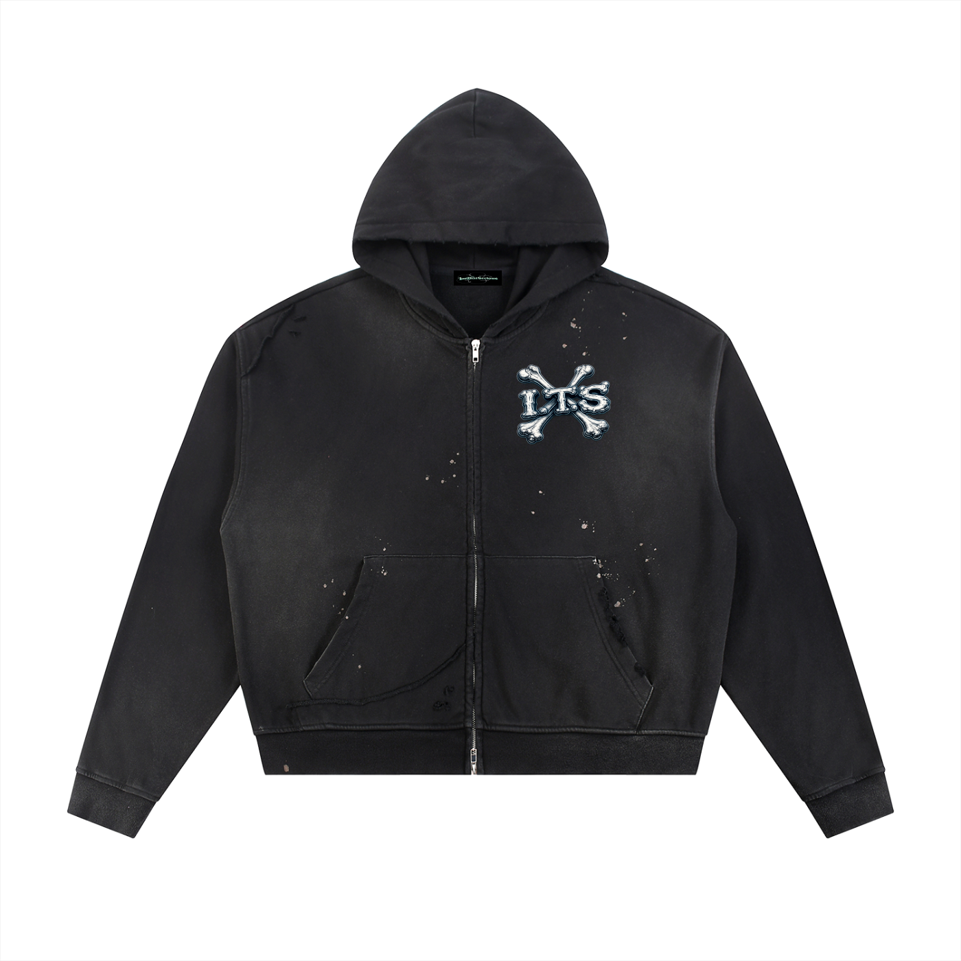 men,menswear,hoodies,unisex,bones,classic,ziphoodie