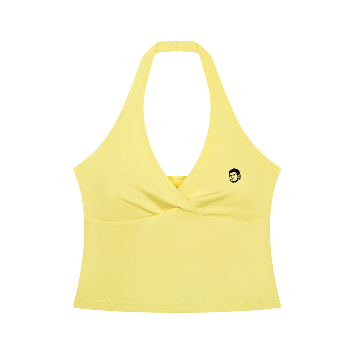 Women’s Ruched Halter Yoga Tank Top, Jacket & Leggings Fit