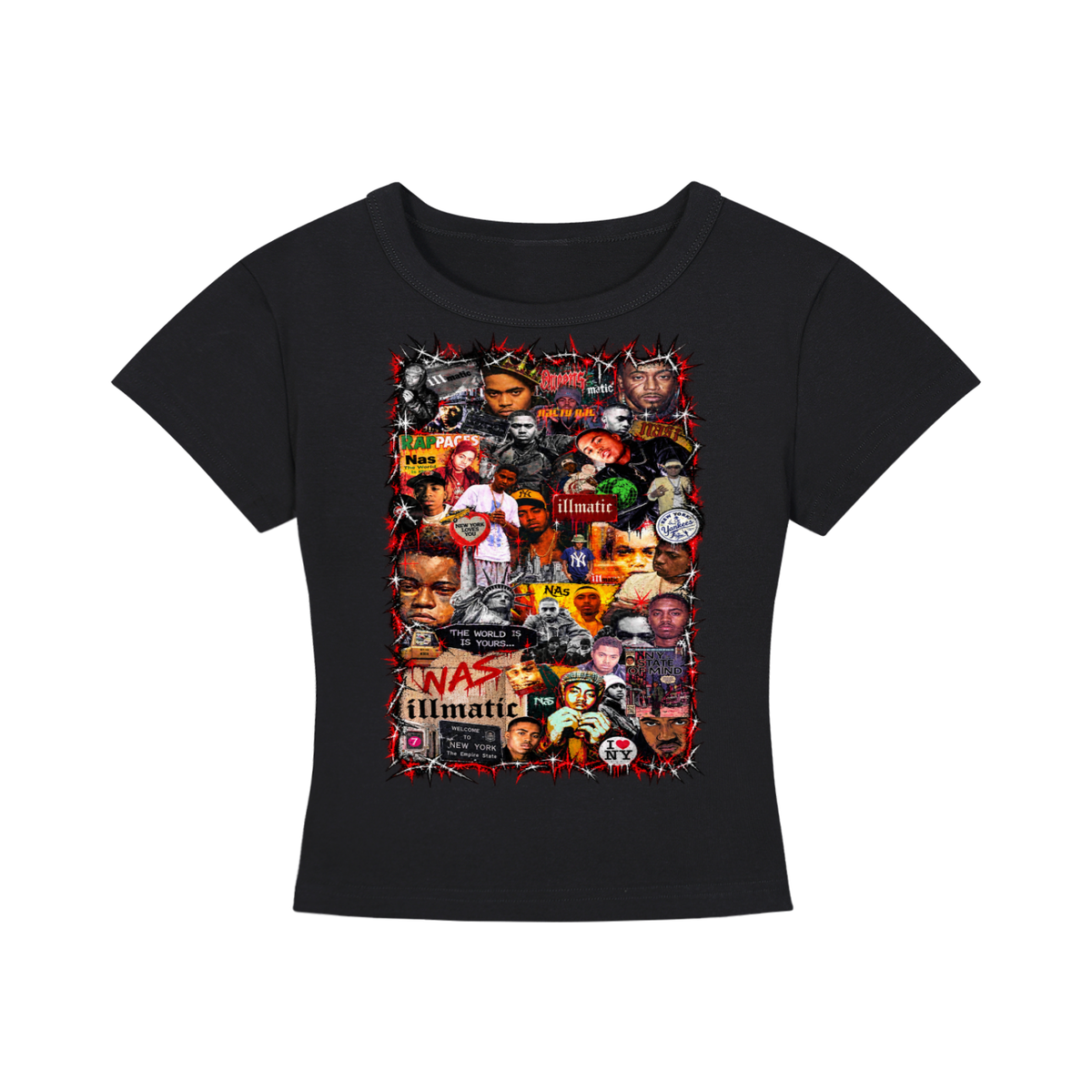 Nas' Women's Cropped T-Shirt