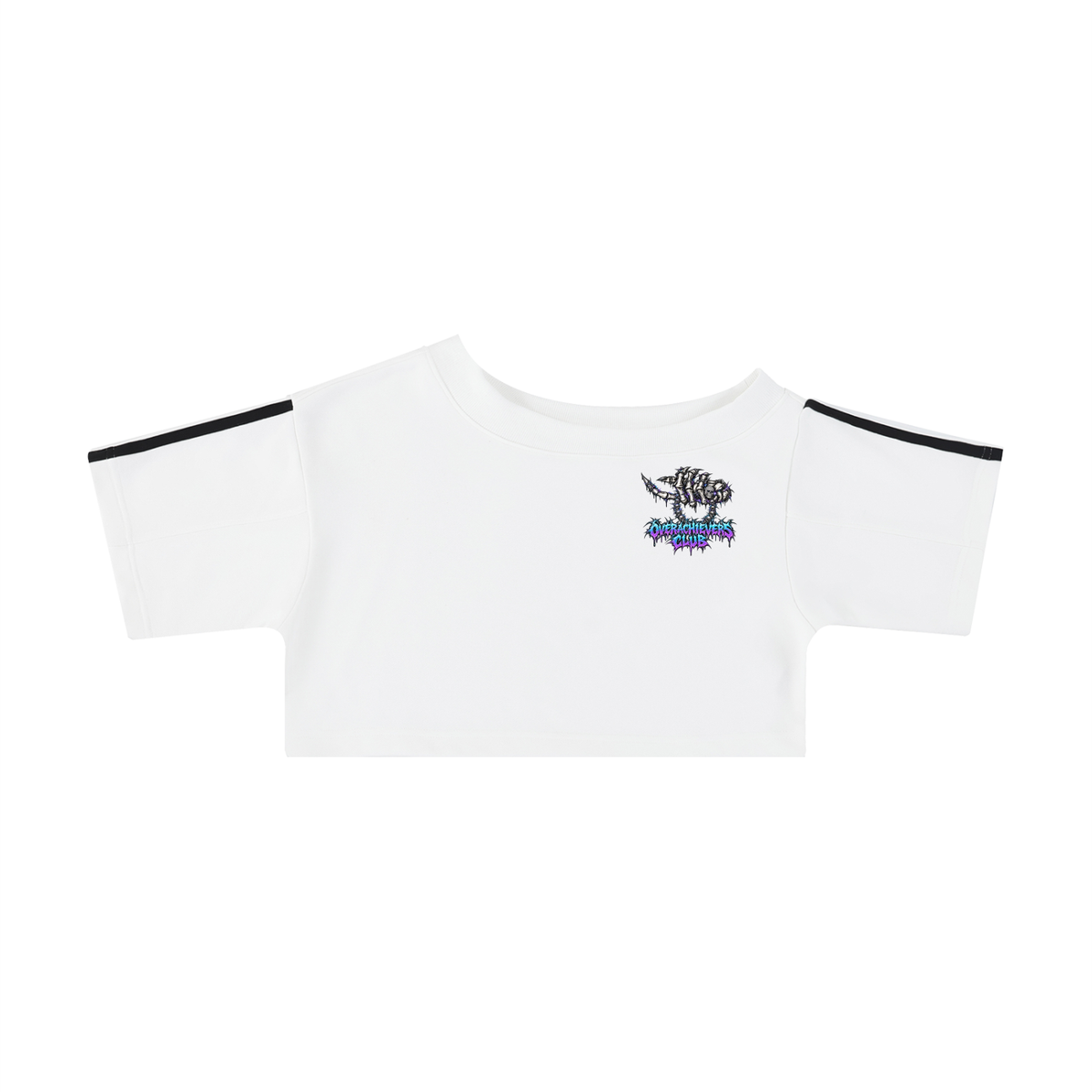 Women's Off-the-Shoulder Crop T-Shirt