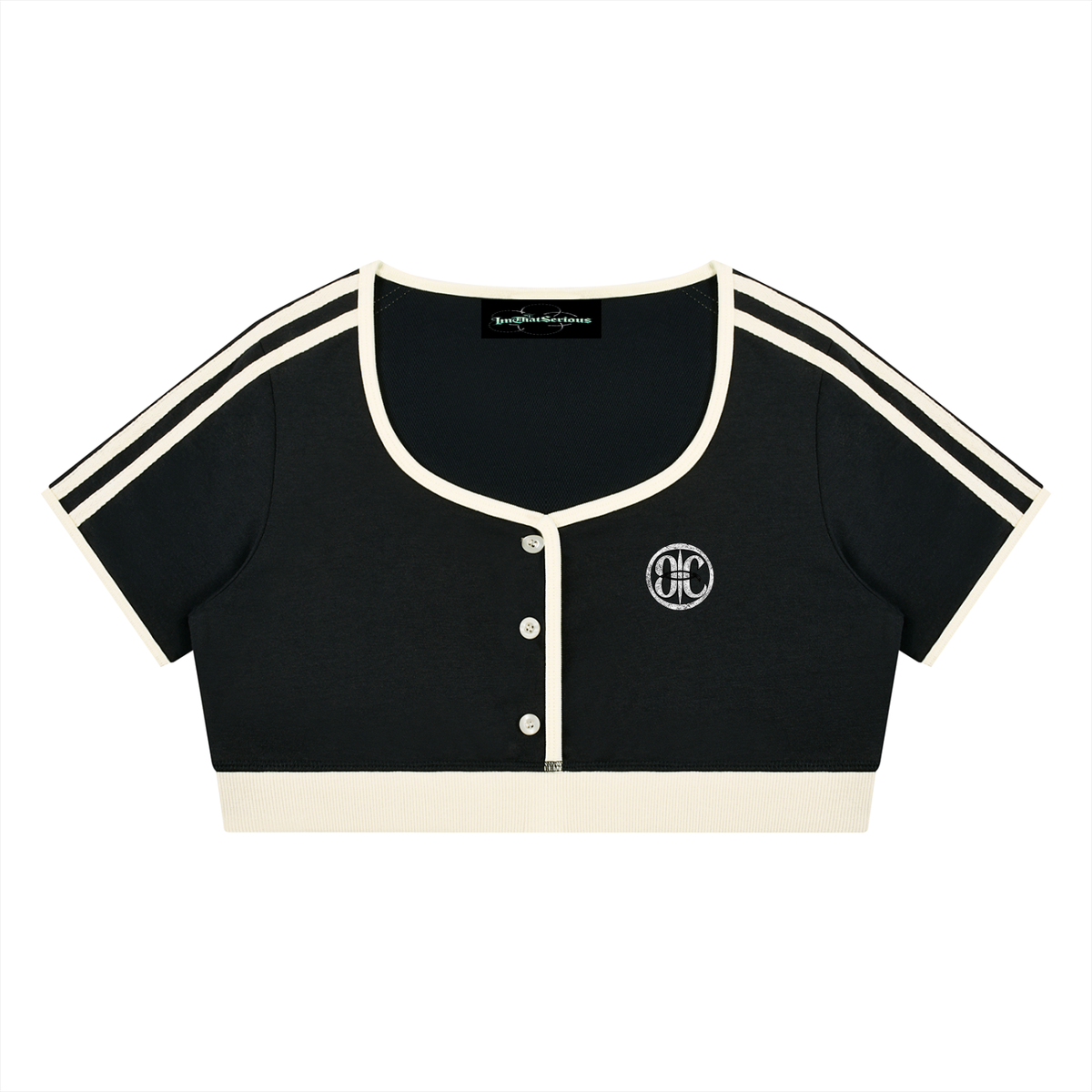 Overachievers Club' Women’s Ringer Crop T-Shirt