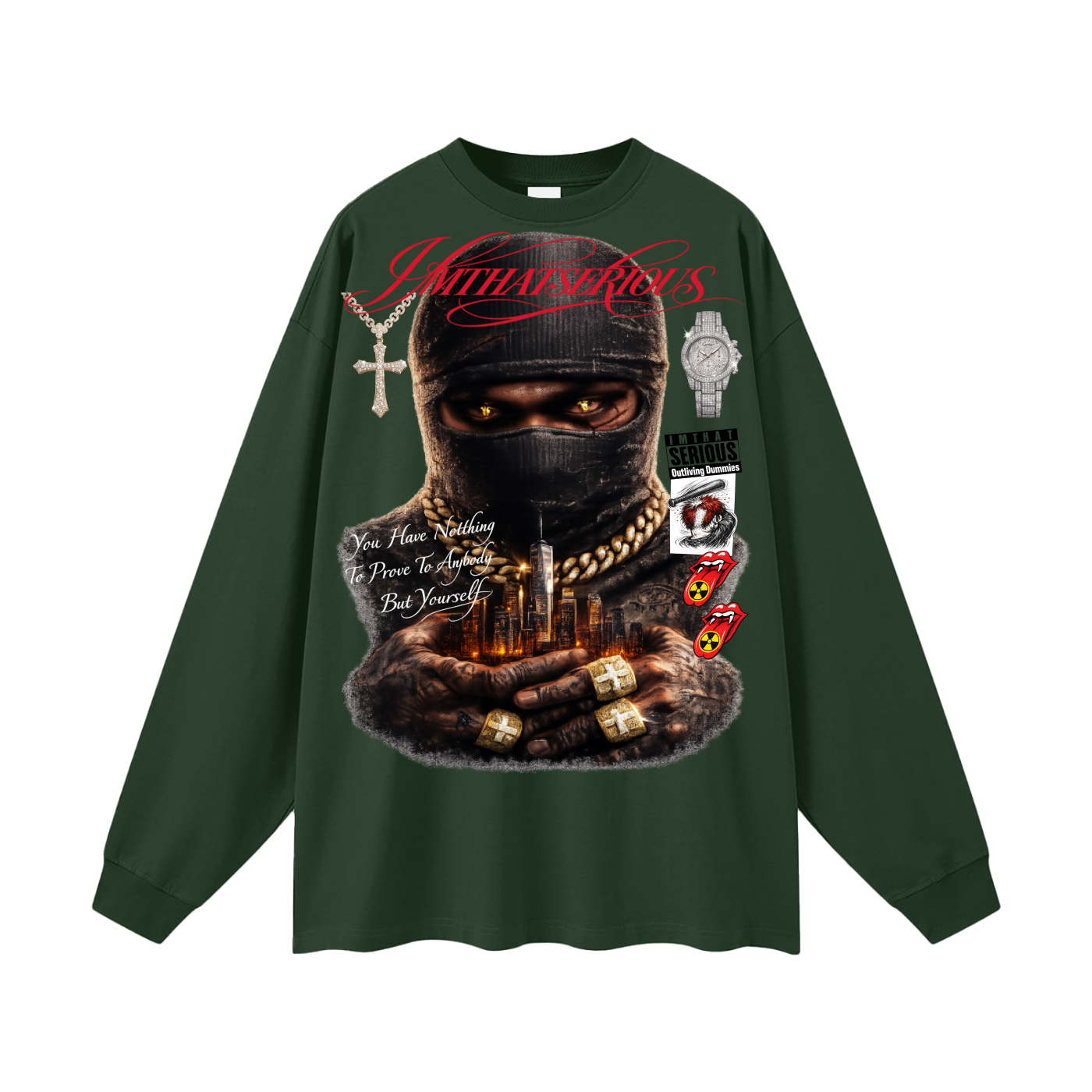 Oversized Unisex Long Sleeve T-Shirt
