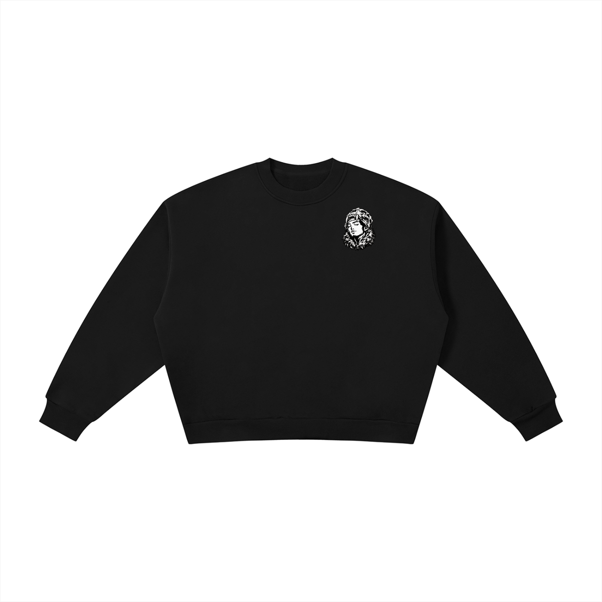 Overachievers Club' Oversized Fleece Boxy Hoodie, Sweatshirt, Sweatpant & Shorts Fit