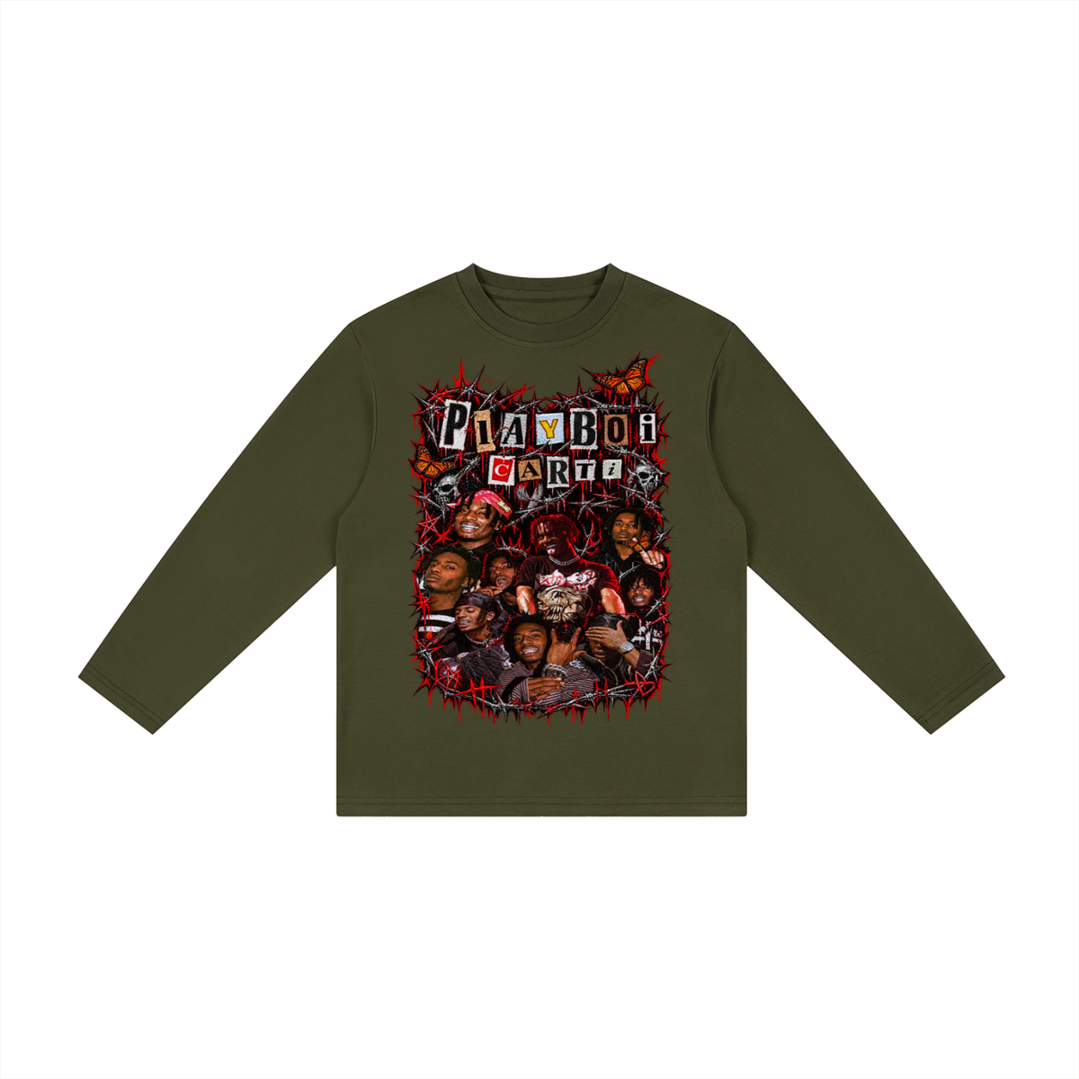 Carti' Kid's Long Sleeve T-Shirt