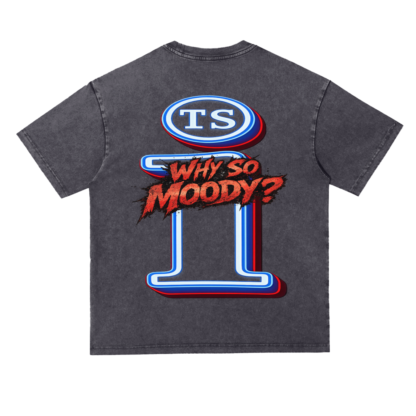 Snow Washed Heavyweight Oversize T-Shirt