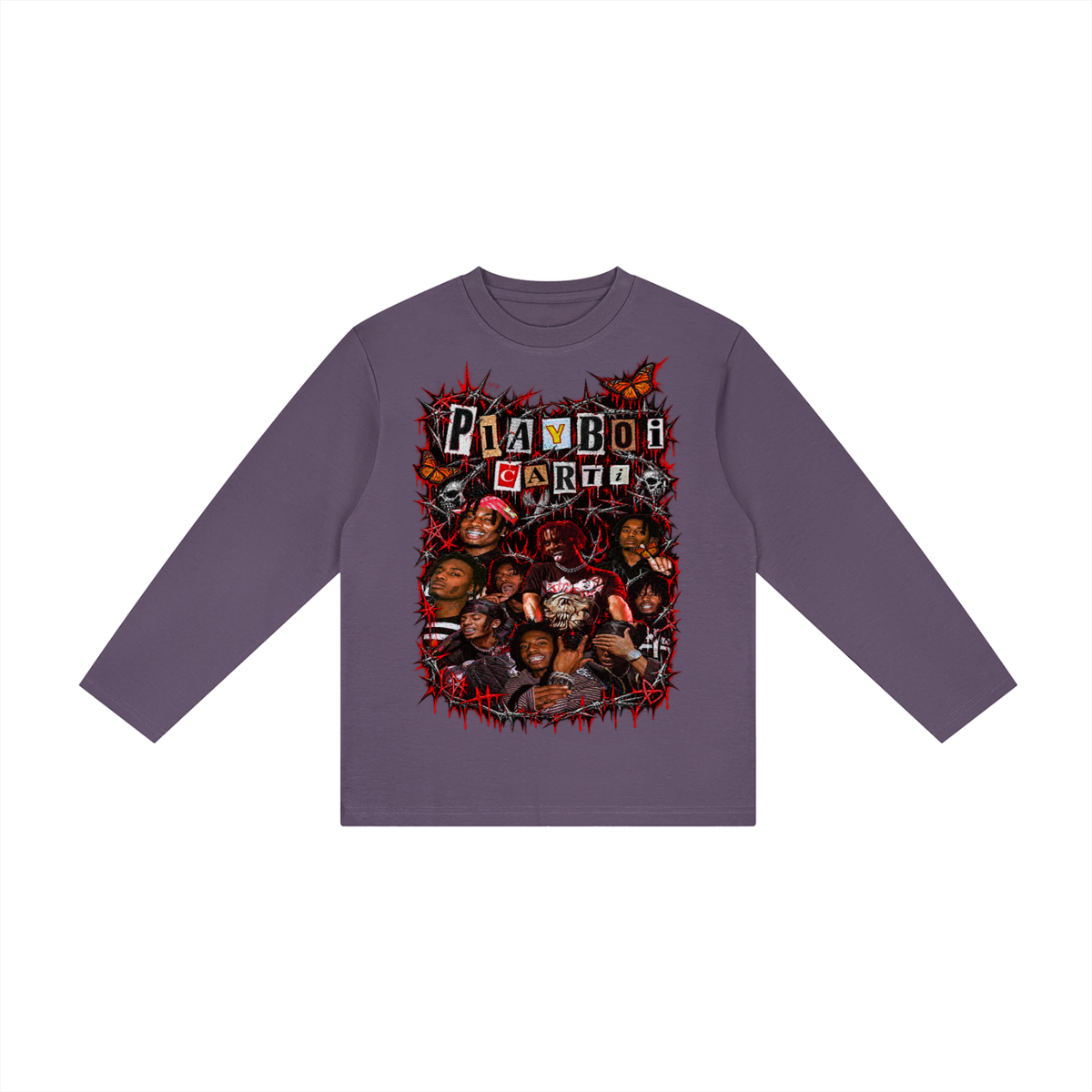 Carti' Kid's Long Sleeve T-Shirt