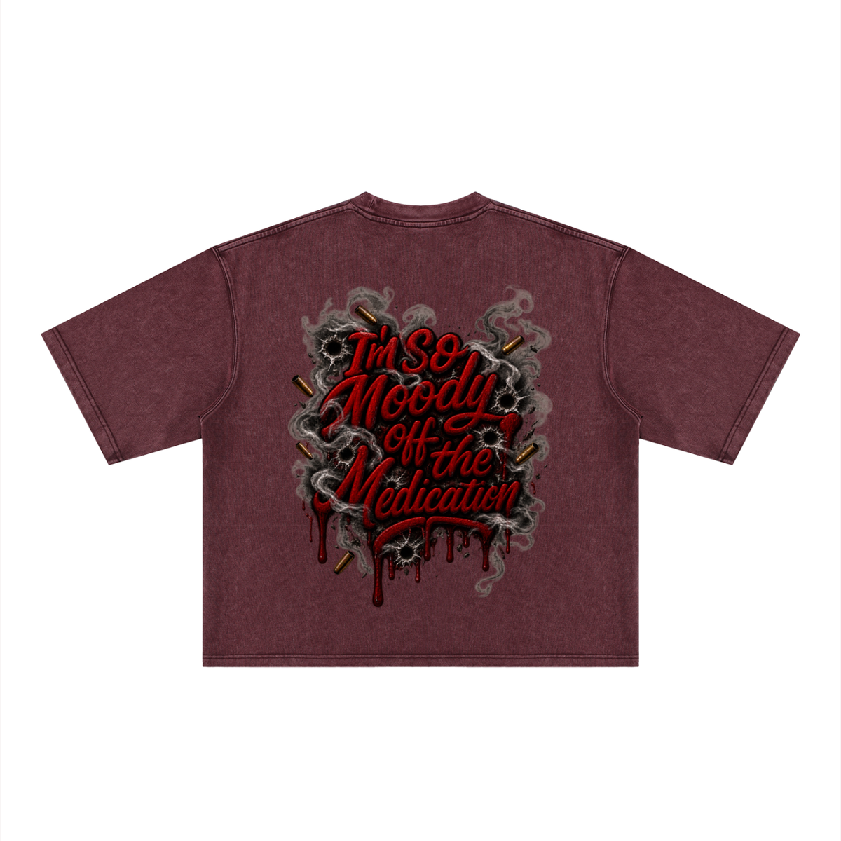 Durk' Mineral Wash Boxy T-Shirt