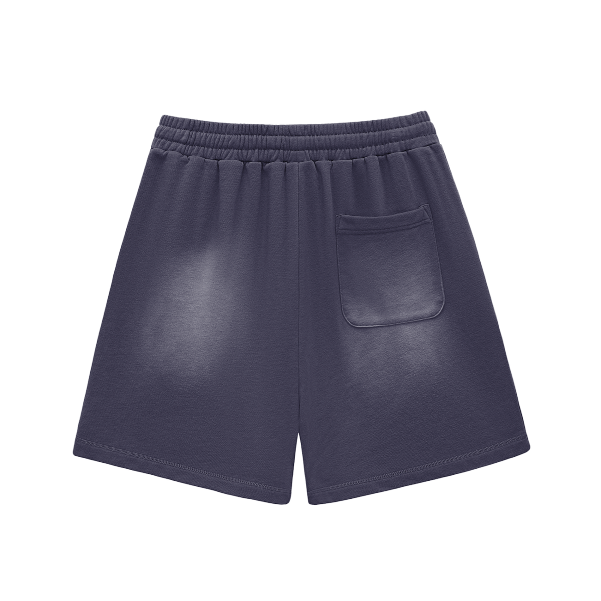 Overachievers Club' Sun Fade Raw Edge T-Shirt & Shorts