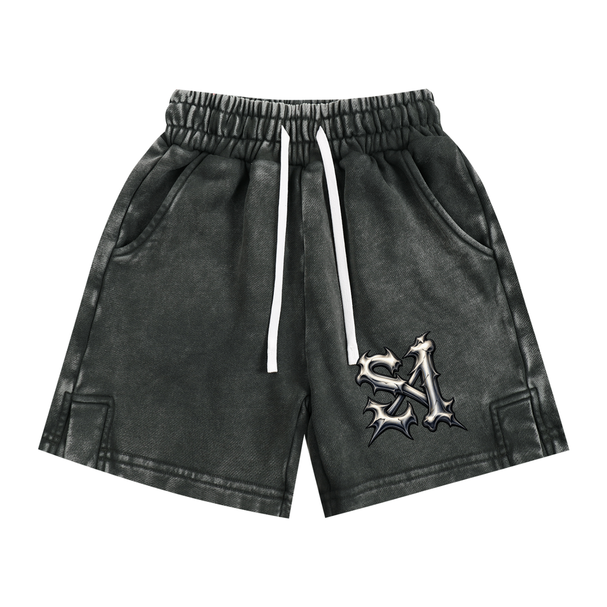 Serious1' Snow Washed Kids' T-Shirt & Shorts Fit