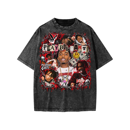 Carti' Snow Washed Kids' T-Shirt