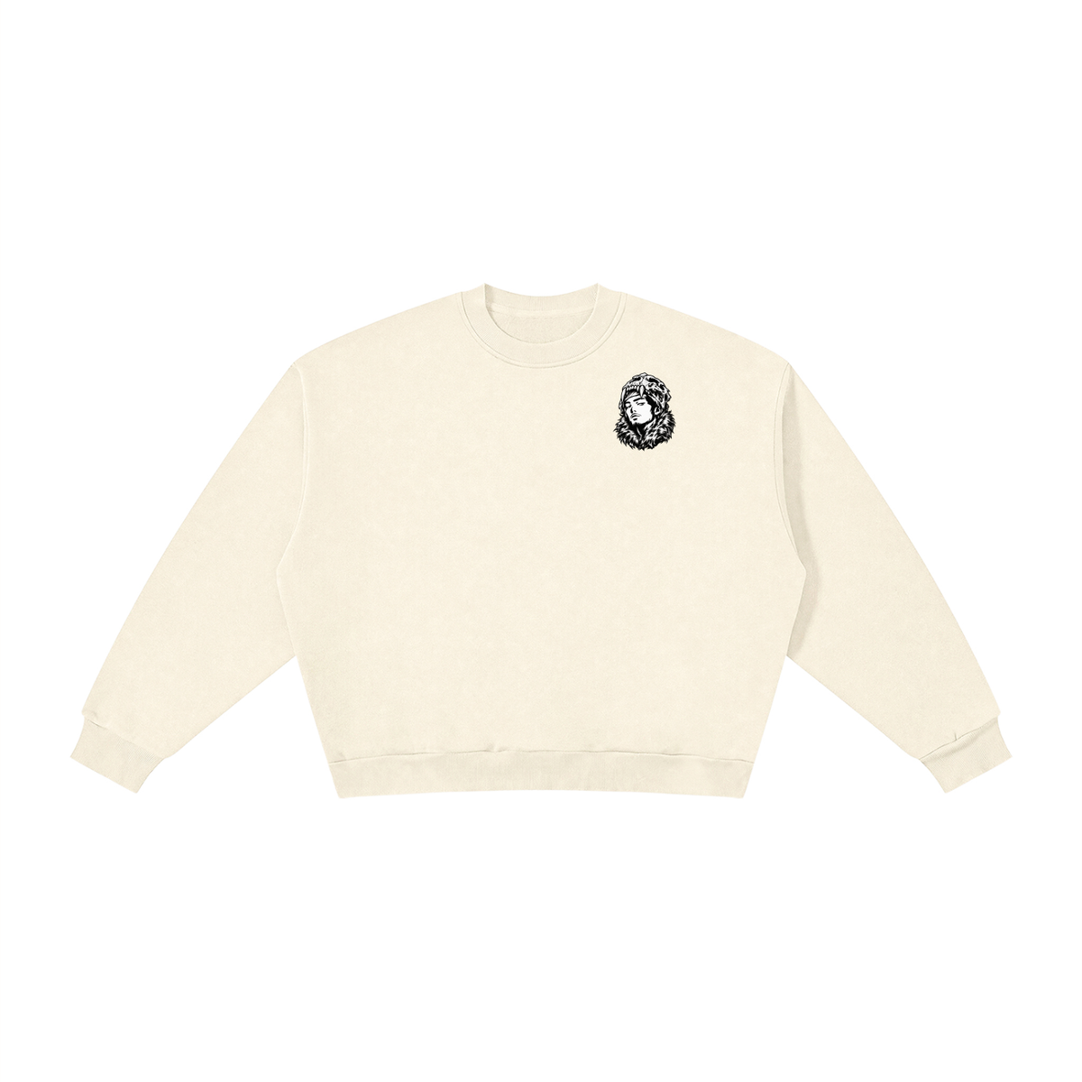Overachievers Club' Oversized Fleece Boxy Hoodie, Sweatshirt, Sweatpant & Shorts Fit