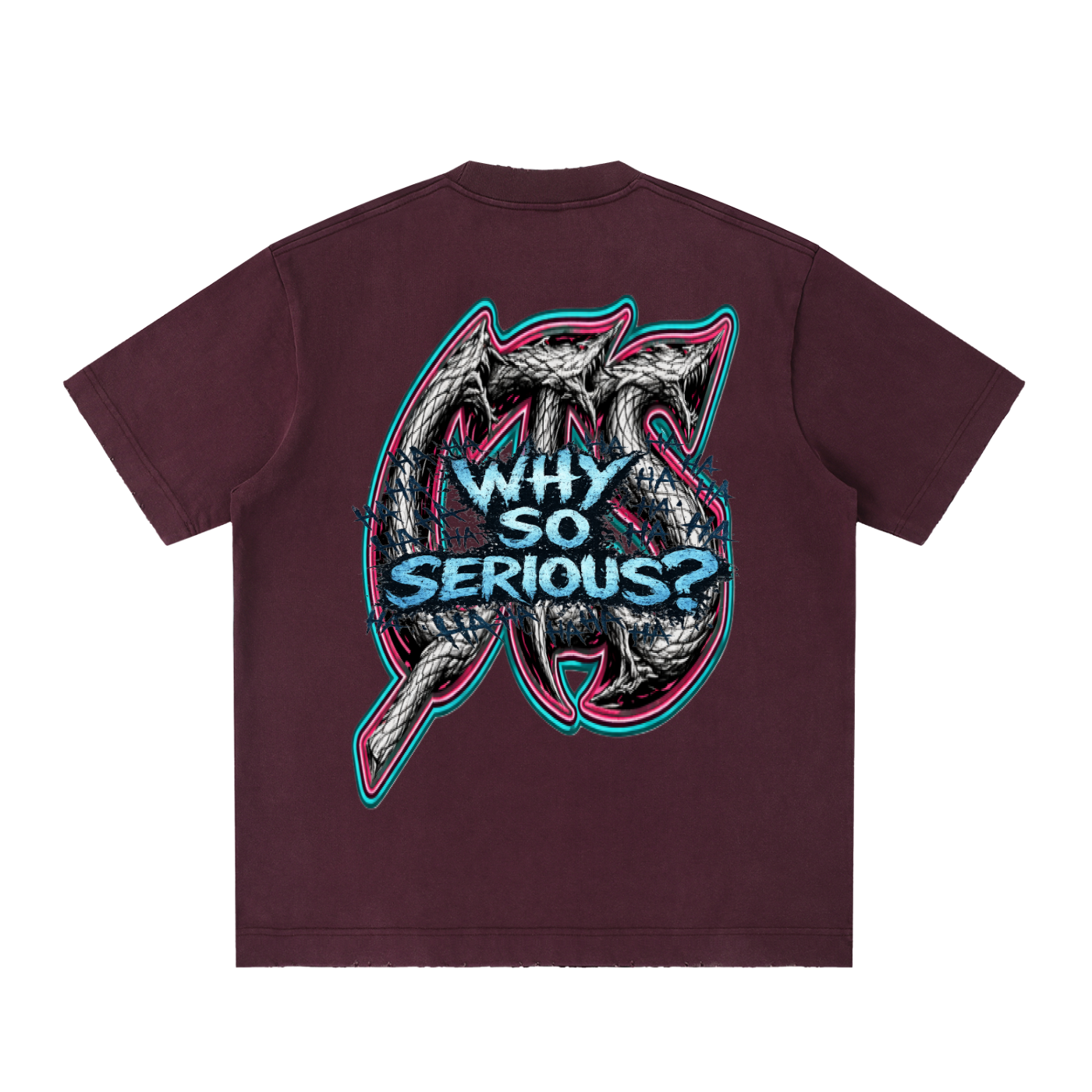 Heavyweight Vintage Washed Frayed T-Shirt