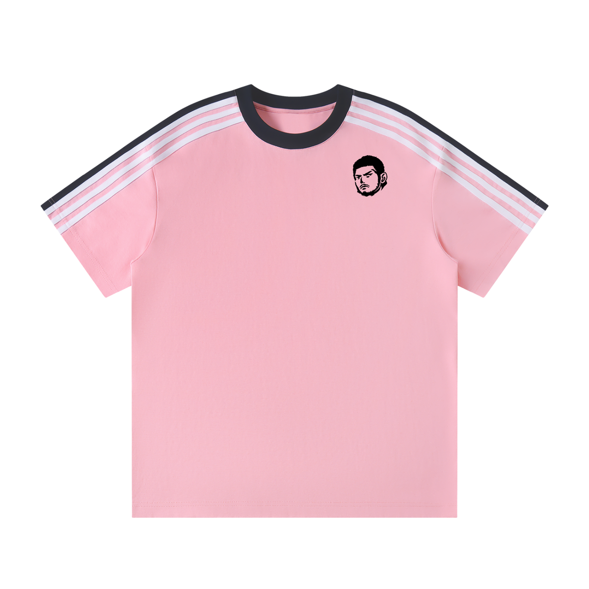 Overachievers Club' Colorblock Striped T-Shirt