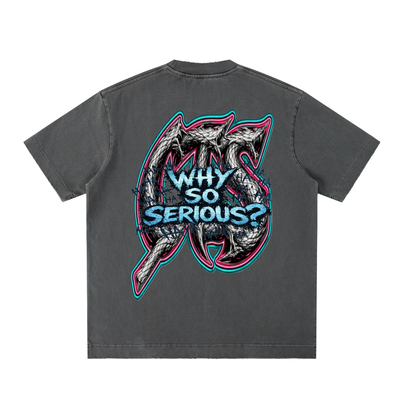 Heavyweight Vintage Washed Frayed T-Shirt