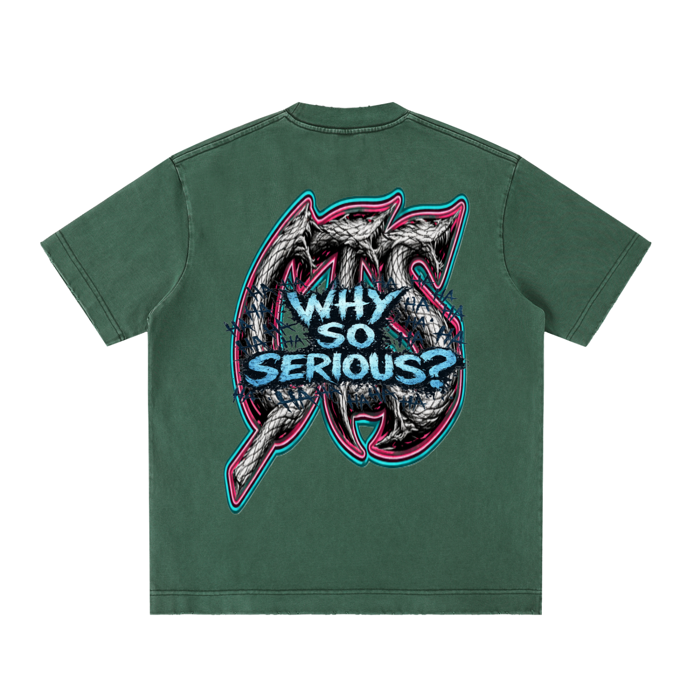 Heavyweight Vintage Washed Frayed T-Shirt