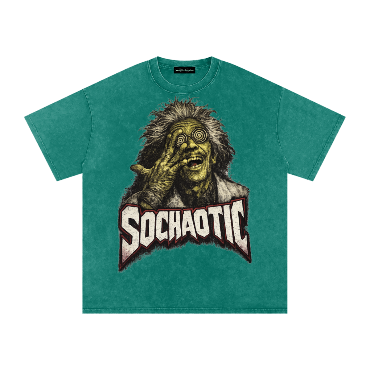 SoChaotic’ Snow Washed Oversized T-Shirt