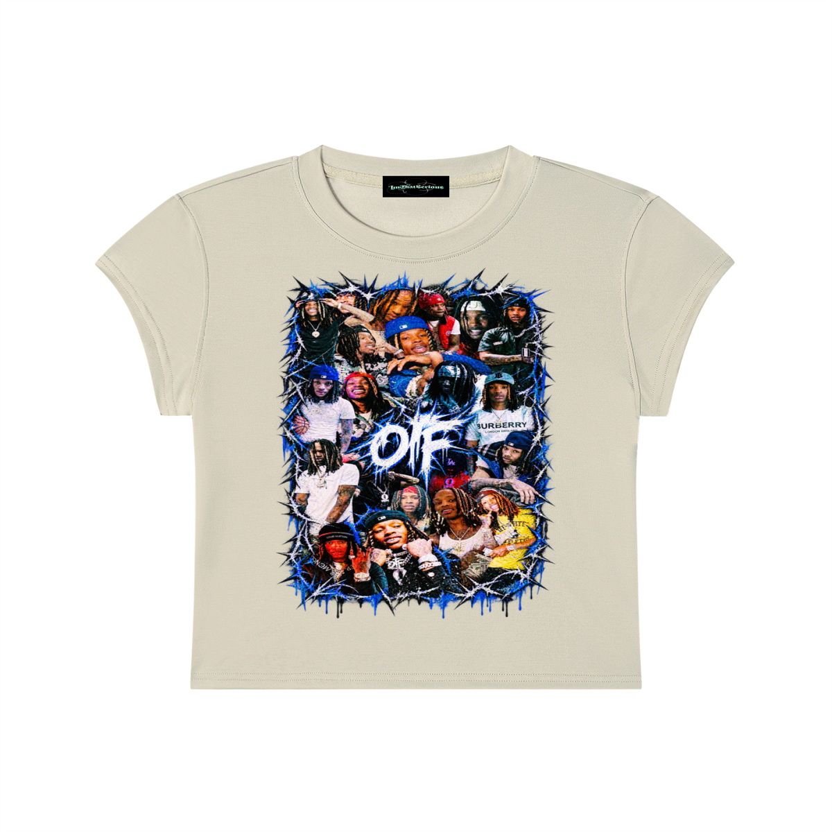 Von' Women's Slim Cropped T-Shirt